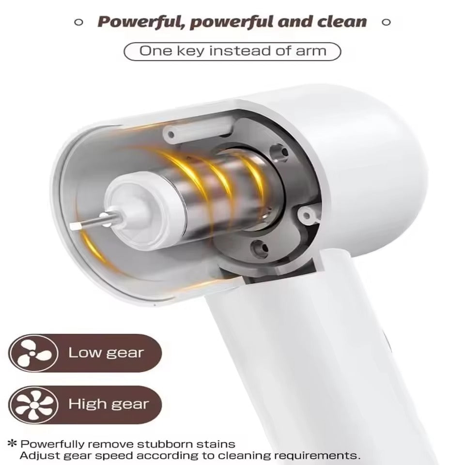 Portable Mini Electric Vacuum Cleaner – Multi-Function Dust Remover for Home & Electronics